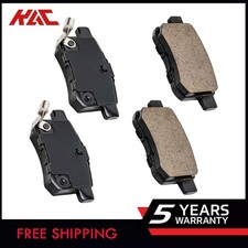 4PCS Rear Ceramic Brake Pads Fits 2009-2014 Acura TSX For 2008-2017 Honda Accord