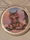 Hayleybug 1 oz Frizzled Cat silver Round mintage 15 no COA