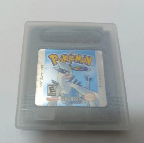 (Nintendo Game Boy, 1999) New Pokémon Silver Version