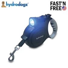 16 FT Retractable Dog Leash with Built in LED Light Heavy Duty Walking Lead