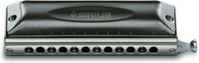 SUZUKI S-48B Bass Chromatic Harmonica Sirius Series 12 Holes 48 Notes Japan
