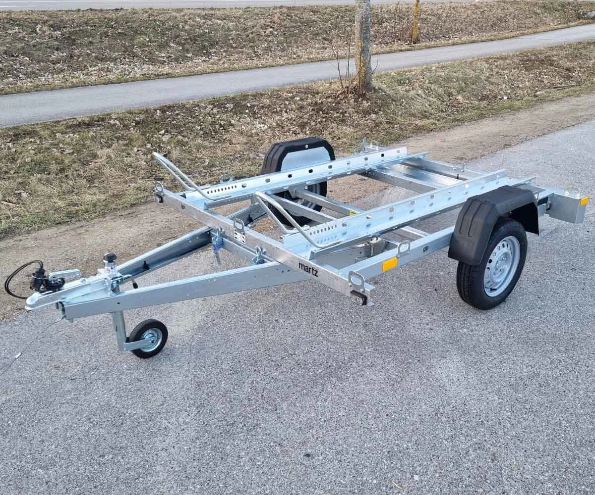 Motorradanhänger kippbar für 2 Motorräder 750kg  