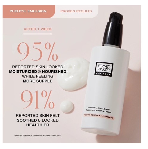ERNO LASZLO Emulsión Phelityl verdolina ~ 2.5 fl oz / 75 ml Nueva en caja Sellada Expiración 1-2025 - Imagen 3 de 7