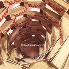 10 Packs/500 pcs Raw unbleached TIPS for hand rolled cigarette rolling paper new