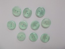 10 x Variegated Striped Two Tone Buttons - 13mm 15mm 18mm - Baby Buttons