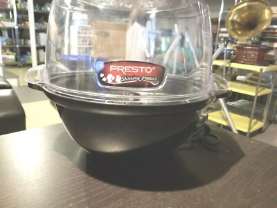 PRESTO Electric Stirring Popcorn Kettle Corn Popper Model #05200 6 Quarts