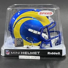 Los Angeles Rams Speed Mini Helmet Riddell NFL Licensed Brand New!