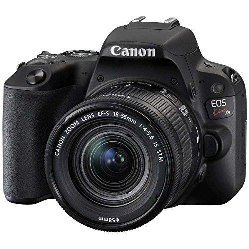 Canon DSLR Camera EOS Kiss X9 Ef-s18-55 Is STM Lens Kit Black for