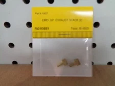 P&D Hobby Brand O Scale Detailing Parts: Exhaust stack, EMD GP, small (2)
