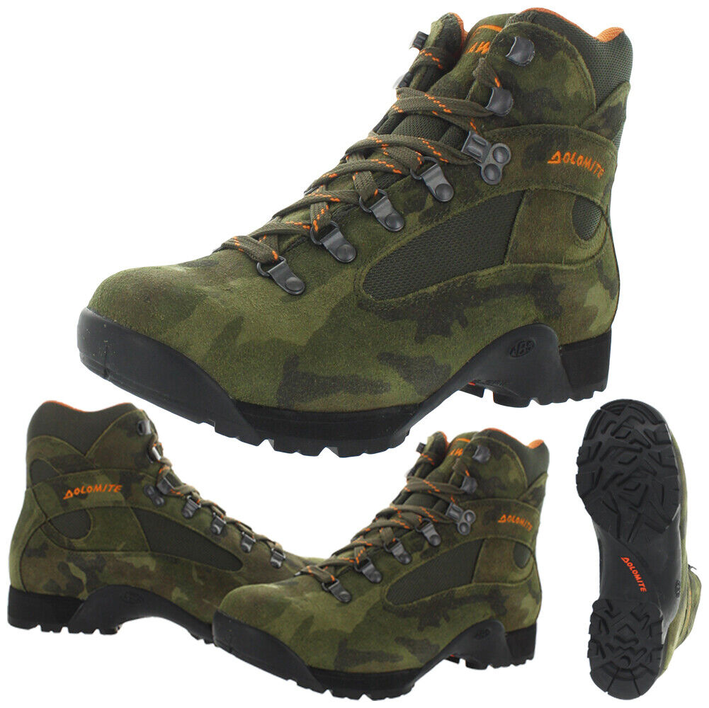 Dolomite Hawk Recommended Camo Men's Leather Mid Super-cheap Printed Ankle Arch Support