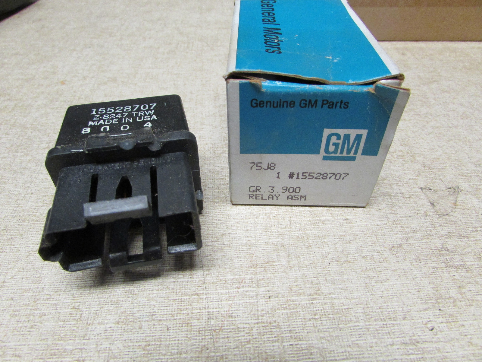 GM Chevy Fuel Pump Relay 15528707, 75J8, 8004, Z8247 eBay