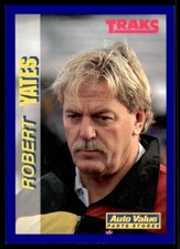 Robert Yates 1994 Traks Auto Value Parts Stores Collector Cards # 45 Base