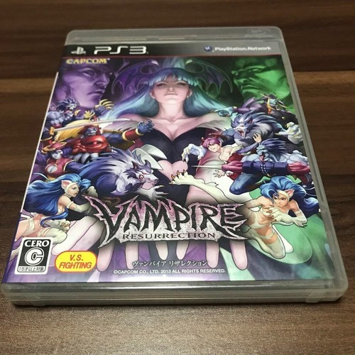 Vampire Darkstalkers Resurrection PS3 PlayStation 3 Game Japanese eBay