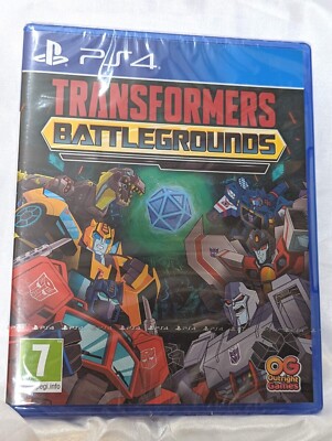 Transformers Battlegrounds PS4 Neu Ovp - UK Pal Version Spiel sony PLAYSTATION 4