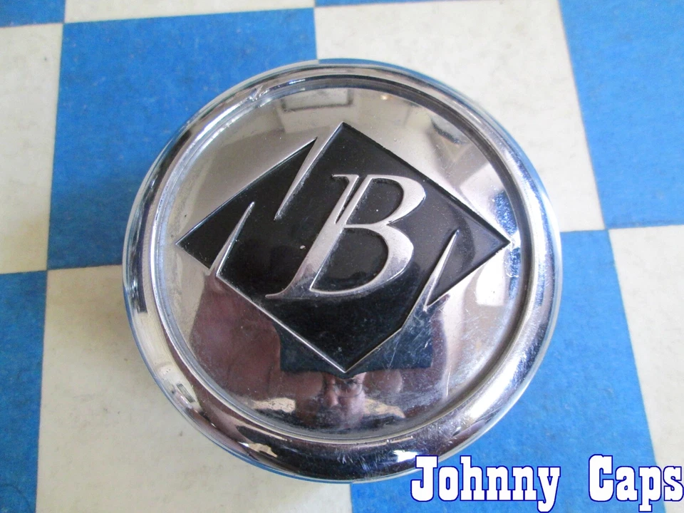 BLACK ICE Wheels [37]  USED CHROME Center Cap # C-VB7-C / SJ807-07  (QTY. 1) - Image 2 of 4