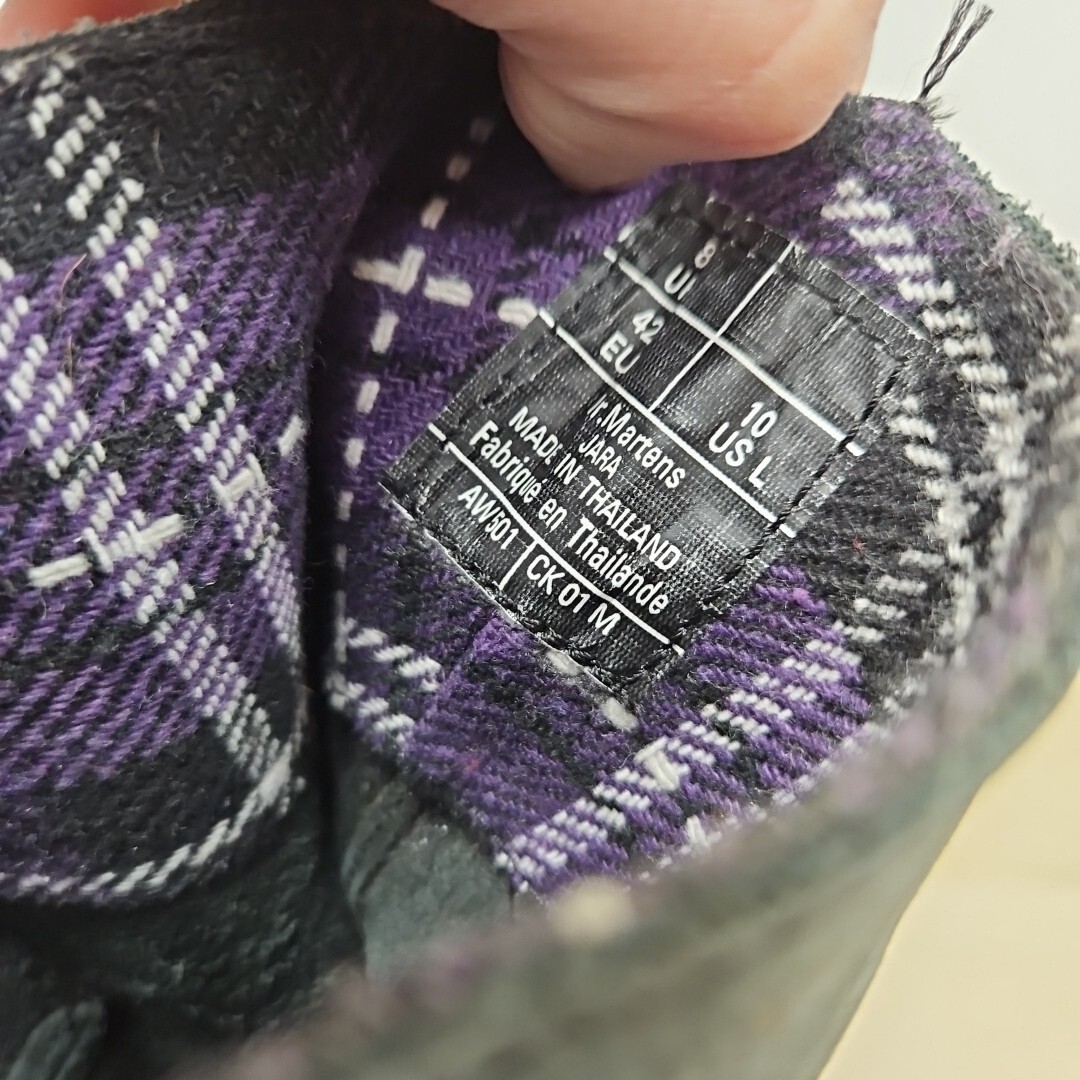 Dr Martens Jara Buckle Biker Mid Calf Green Soft Slouchy Leather Boots