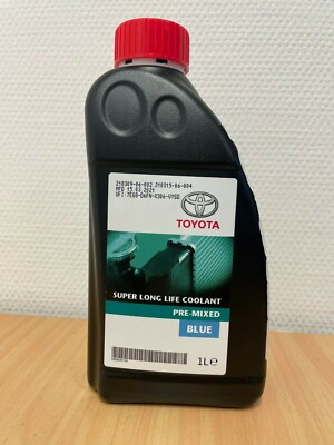 Toyota Kühlmittel Super LongLife Coolant Pre-Mixed Blue 1 Liter  08889-80190