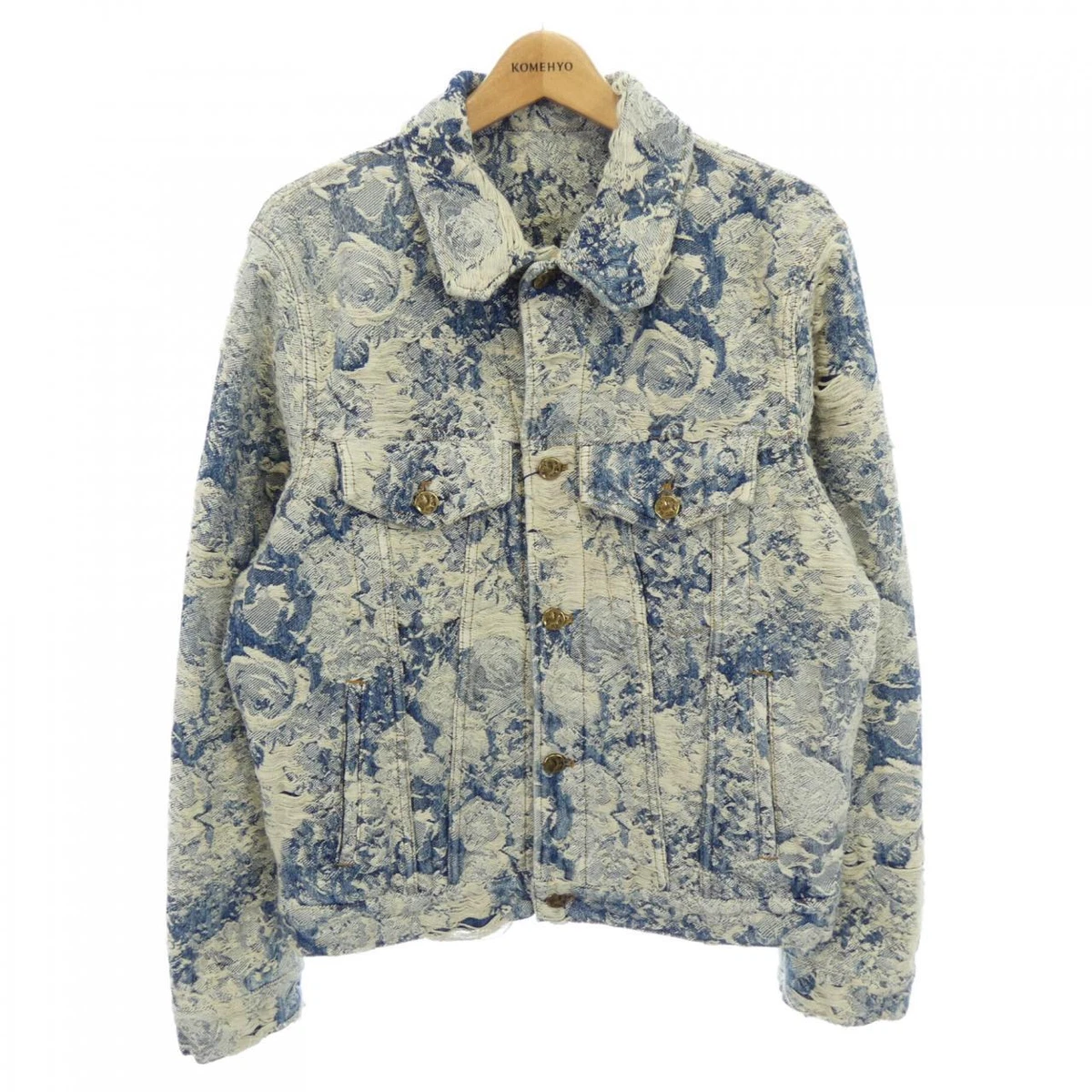 vuitton jacquard denim jacket