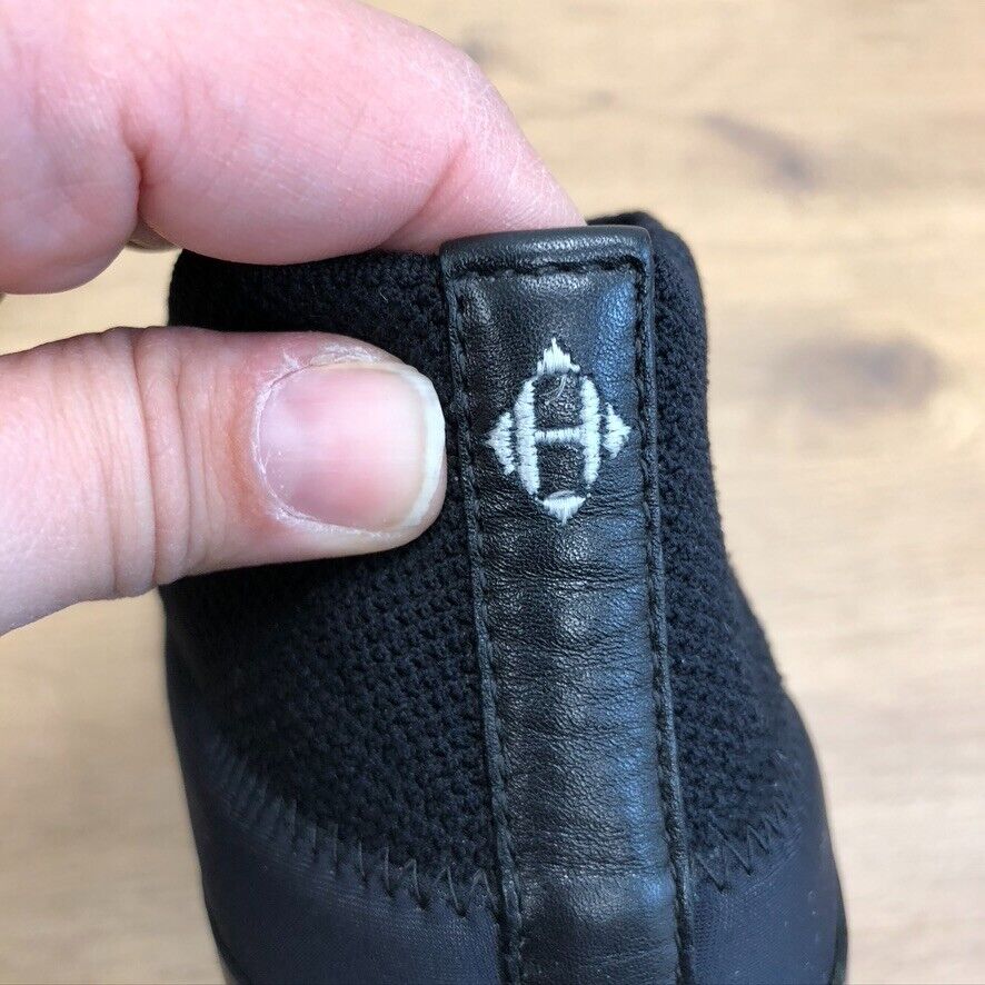 Hermes Tokyo Mesh Slip On Sneakers Womens 38.5 8.5 Black Hermes Tokyo Mesh Slip On Sneakers Womens 38.5 8.5 Black