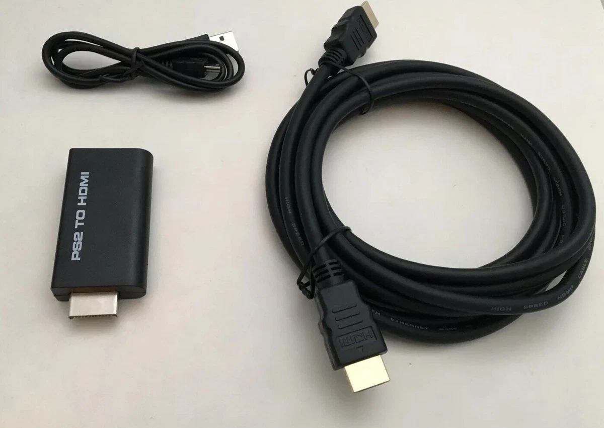 CONVERTISSEUR ADAPTATEUR PS2 VERS HDMI