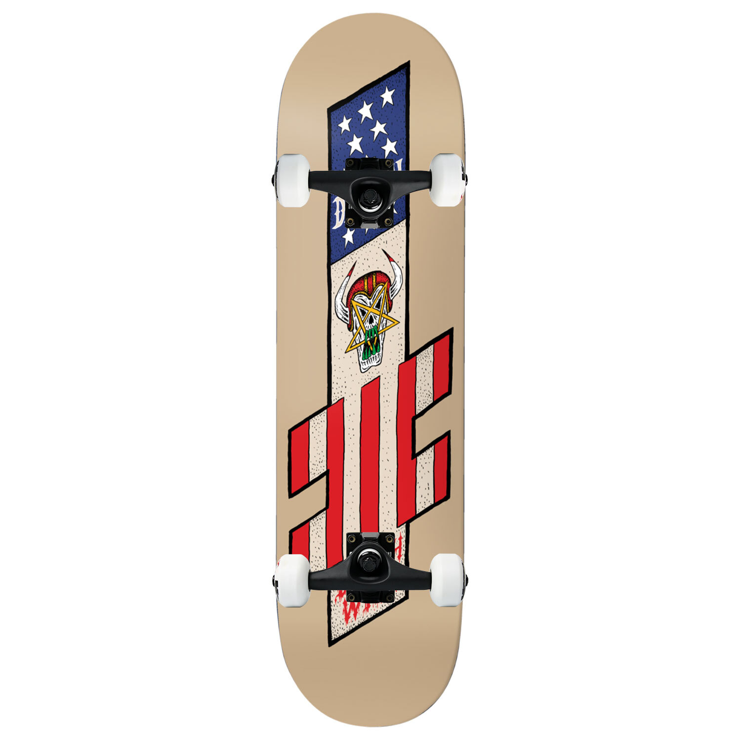 Deathwish Skateboard Deck Dickson Nightmare City 8.125