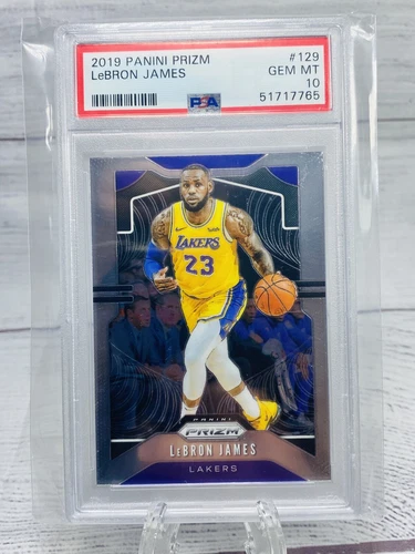 2019-20 Panini Prizm Lebron James PSA 10 Card Gem Mint