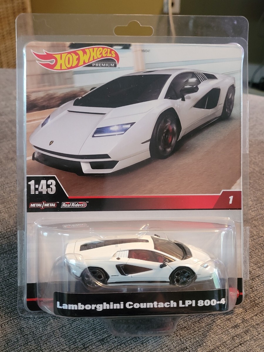 2023 1:43 HOT WHEELS PREMIUM Car Culture LAMBORGHINI COUNTACH LPI