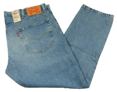 Men's Levi's Jeans NEW 502 Regular Taper Blue Tag 38x30 measured Size 38x28