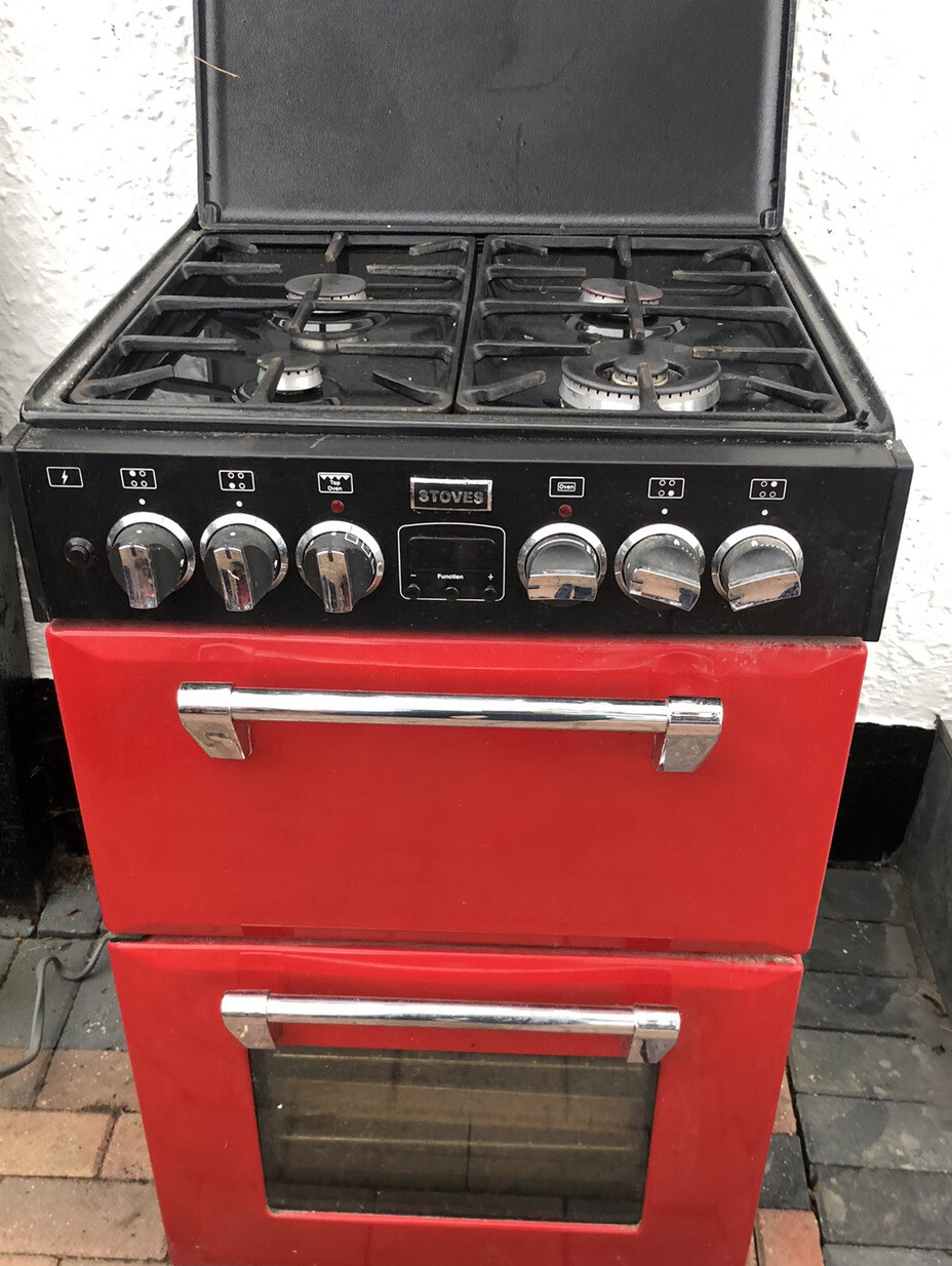 Stoves RICHMOND550DFW Free Standing A A/A Dual Fuel Cooker with Gas Hob 55cm 5052263029002 eBay