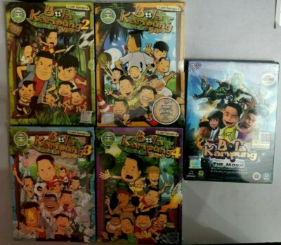 Dvd Anime Bola Kampung Season 1 4 Movie English Malay Dub Track Shipping Ebay