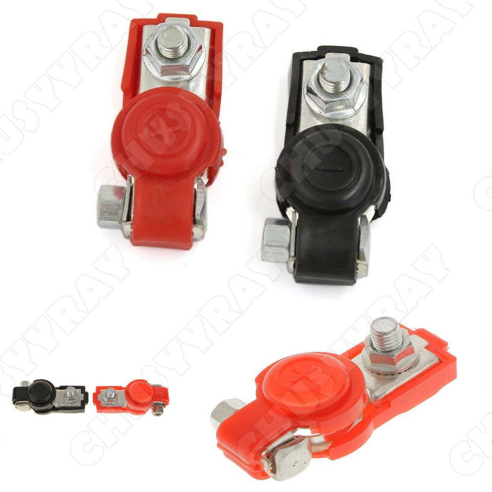 US STOCK Car Battery Terminal Clamp Clip Connector Adjustable
