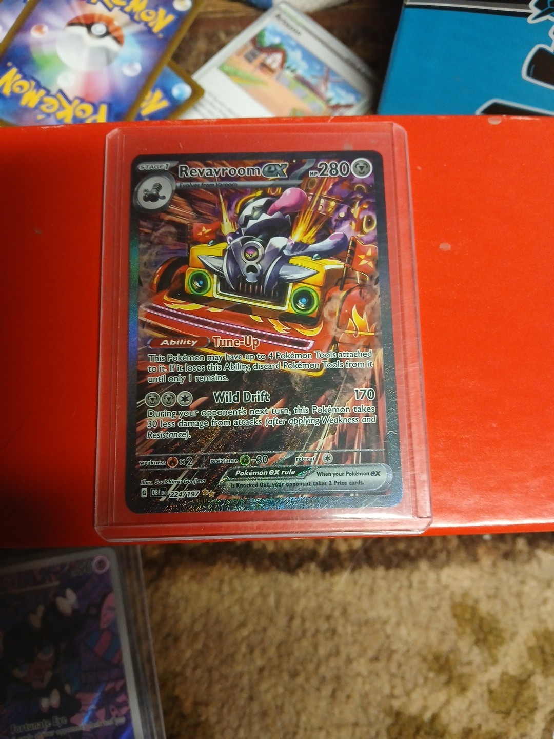 Revavroom ex 224/197 SV03: Obsidian Flames Holo