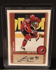 2012-13 O-Pee-Chee Kyle Turris Team Canada Signatures #TC-KT