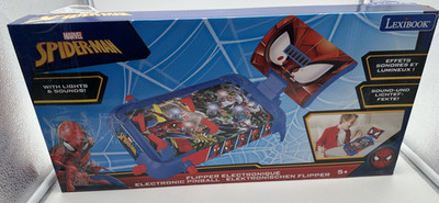 Lexibook JG610SP Marvel Spider-Man elektronisches Flipperspiel 2 Wahl