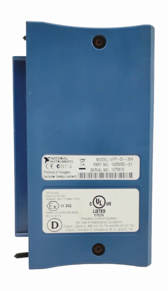 National Instruments CFP-DI-304 192565D-01 32-Ch Digital Input 10-30VDC Module - Image 3 of 4