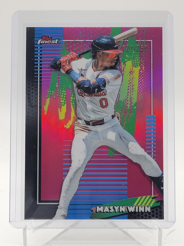 MASYN WINN 2026 TOPPS FINEST COMMON PINK REFRACTOR /250 #84 CARDINALS Q3967