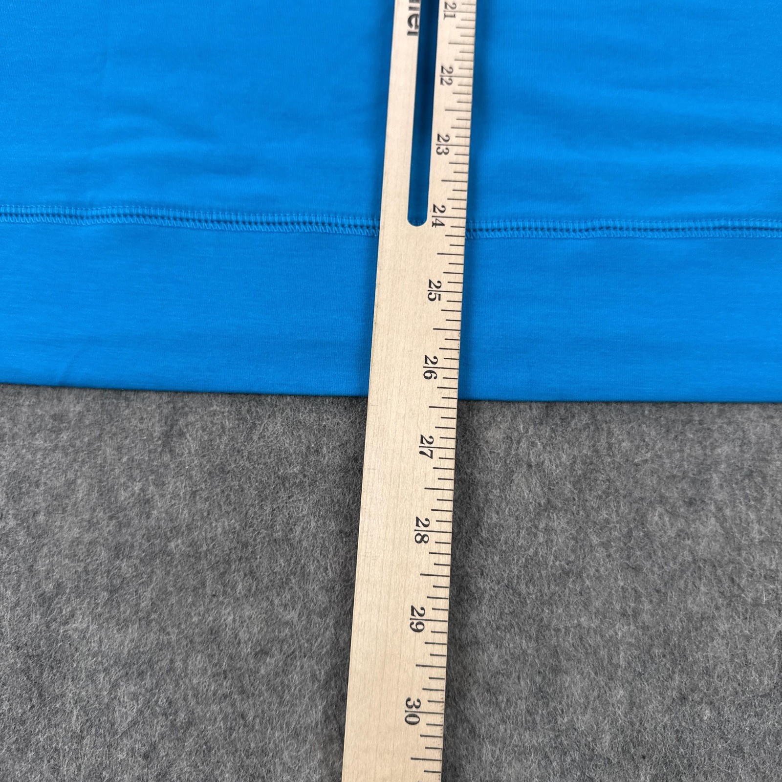 G/Fore Sweatshirt Mens Medium Blue Lightweight Golf Pullover Crewneck GMM000007 image 9