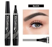 4 Tip Waterproof Eyebrow Pen Microblading Liquid Brow Pencil 5 Colors