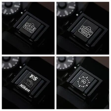 Black Metal Hot Shoe Cover Cap Protective For Nikon Nippon Nikko Camera