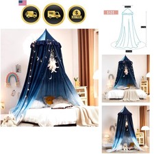 Decor Canopy for Kids Bed, Soft Smooth Playing Tent Canopy Girls Room Decorat...
