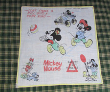 Vintage Retro Taschentuch Taschentuch Kinder Kind Kids R27 Disney 1965