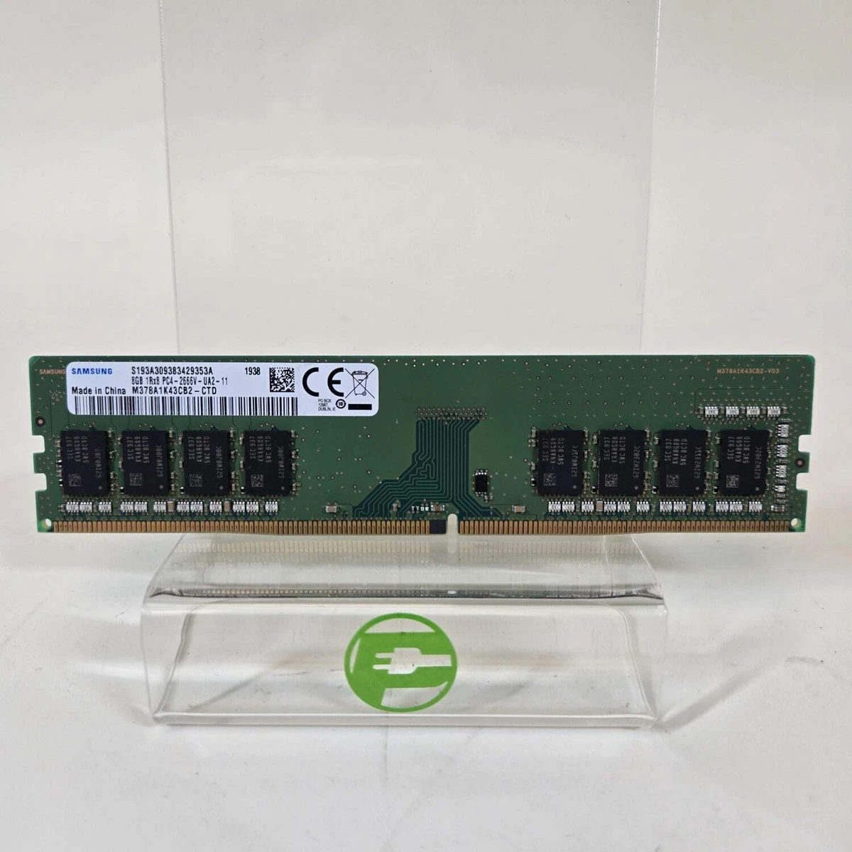 Samsung PC4-21300 (DDR4-2666) Bus Speed Computer RAM 8 GB Capacity