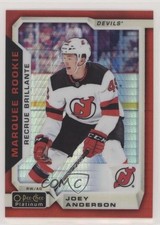 2018 O-Pee-Chee Platinum Marquee Rookies Red Prism 11/199 Joey Anderson #184 m0p