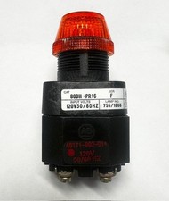 Allen Bradley Amber Pilot Light, 800H-PR16A Ser. F, 120V
