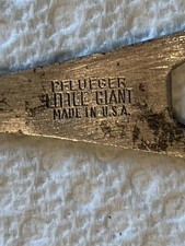 Carrete de pesca Pflueger Little Giant herramienta de colección