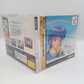 Tokimeki Memorial Drama Series Vol 1 Nijiiro no Seishun Sega Saturn Japan CIB