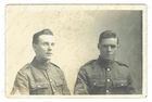 WW1 era photo London Regiment bandsmen, military British Army soldiers RPPC