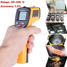 LCD Digital Non-contact Laser IR Infrared Thermometer Temp Meter Temperature Gun