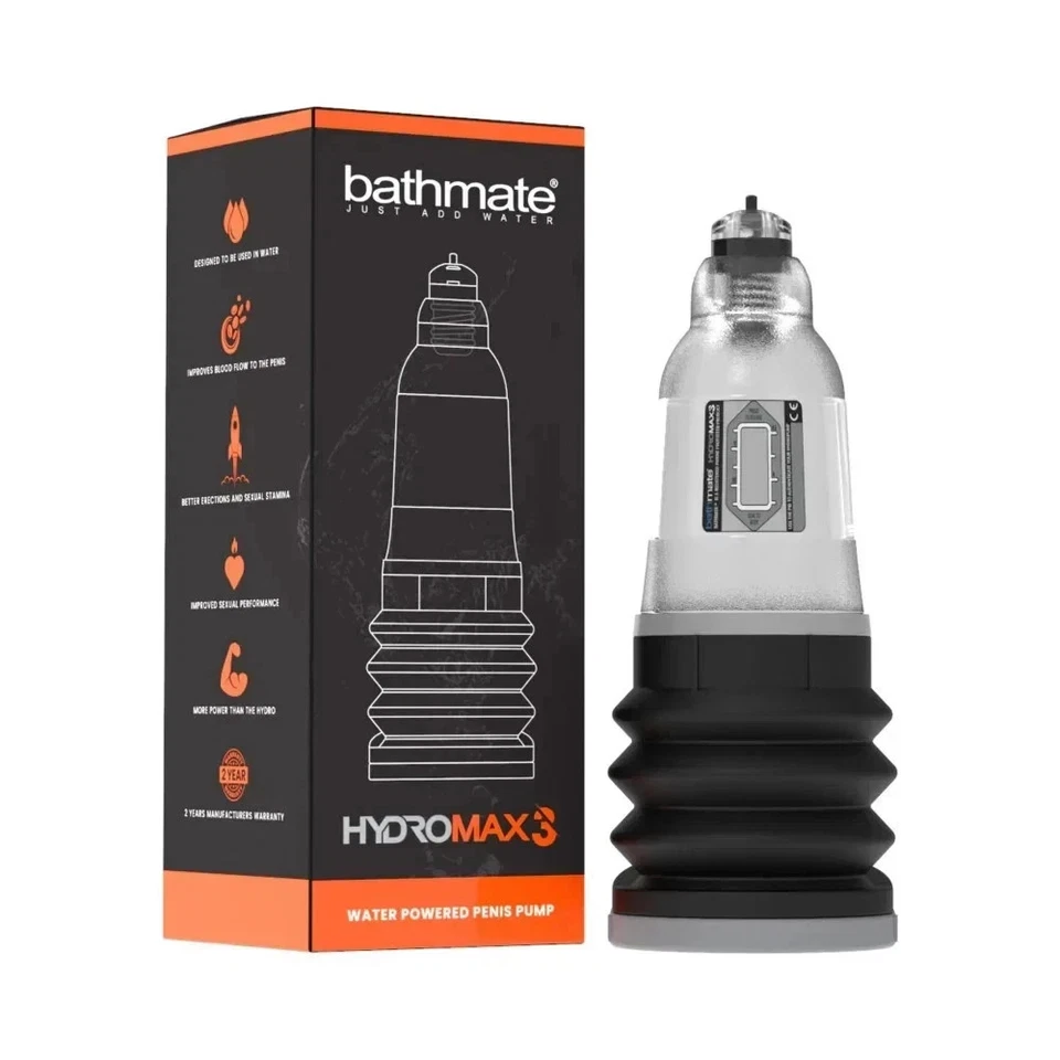 BATHMATE HYDROMAX 3 НОВЫЙ ГИДРОПАМП ВОДЯНОЙ ПЕНИС УВЕЛИЧИТЕЛЬ МУЖСКОЕ УСТРОЙСТВО УЛУЧШЕНИЯ - Изображение 3 из 4