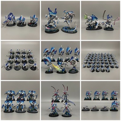 Games Workshop Tyraniden Hive-Flotte Bemalte Komplettarmee Warhammer 40.000 40K